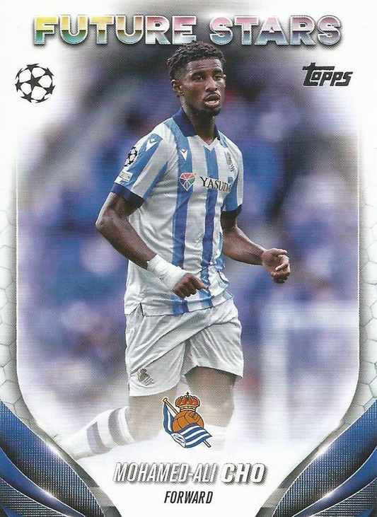 2023 Topps UCC Mohamed-Ali Cho Future Stars #155 Real Sociedad