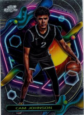 2023 Topps Chrome Cosmic Cam Johnson #14 Brooklyn Nets