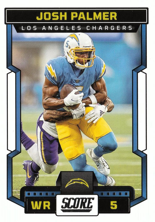 2023 Panini Score Football Josh Palmer Los Angeles Chargers #145