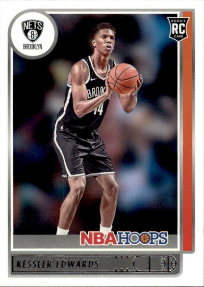 2021 Panini Hoops Kessler Edwards RC #246 Brooklyn Nets