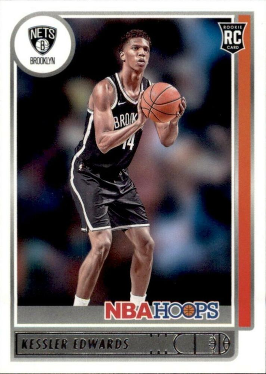 2021 Panini Hoops Kessler Edwards RC #246 Brooklyn Nets