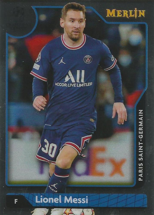 2021 Topps Merlin UEFA Club Competitions Lionel Messi #30 Paris Saint-Germain