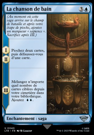 2023 Magic MTG Le Seigneur des Anneaux La chanson de bain LTR #40