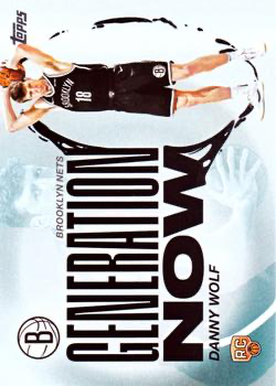 2025 Topps NBA Generation Now Danny Wolf GN-27 Brooklyn Nets