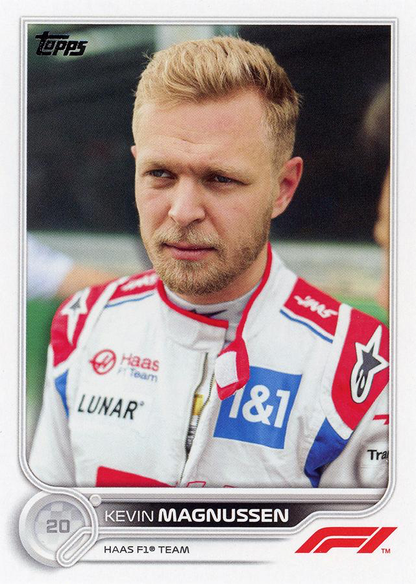 2022 Topps Formula 1 Kevin Magnussen #75 Haas