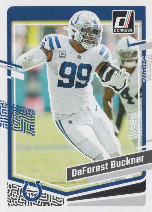 2023 Panini Donruss DeForest Buckner #125 Indianapolis Colts