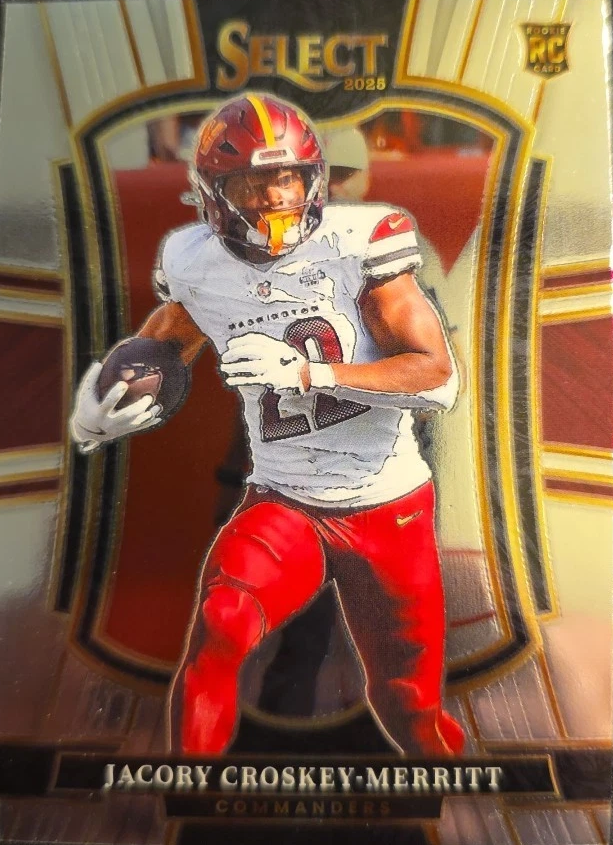 2025 Panini Select Jacory Croskey-Merritt RC #188 Washington Commanders