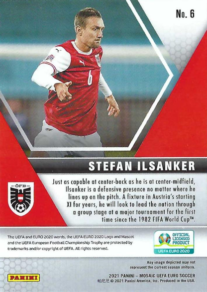 2021 Panini Mosaic UEFA EURO 2020 Stefan Ilsanker #6 Autriche