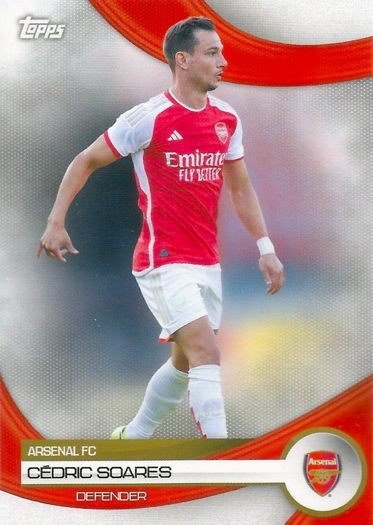 2023 Topps Arsenal Team Set Cédric Soares #11 Arsenal FC