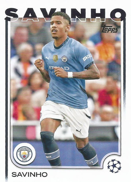 2024 Topps UCC Savinho #56 Manchester City