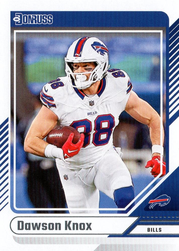 2024 Panini Donruss Dawson Knox Buffalo Bills #4