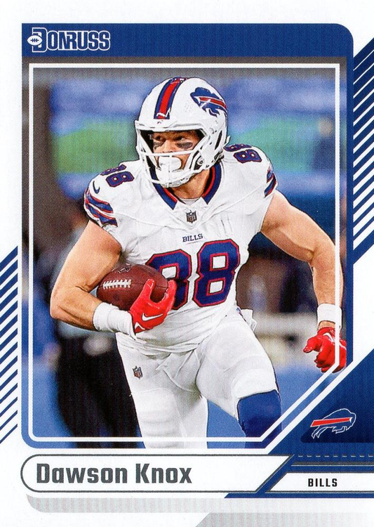 2024 Panini Donruss Dawson Knox Buffalo Bills #4