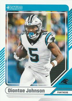 2024 Panini Donruss Diontae Johnson Carolina Panthers #58