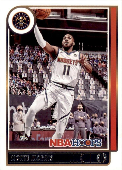 2021 Panini Hoops Monte Morris #51 Denver Nuggets