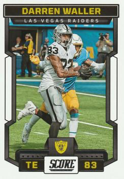 2023 Panini Score Football Darren Waller Las Vegas Raiders #135