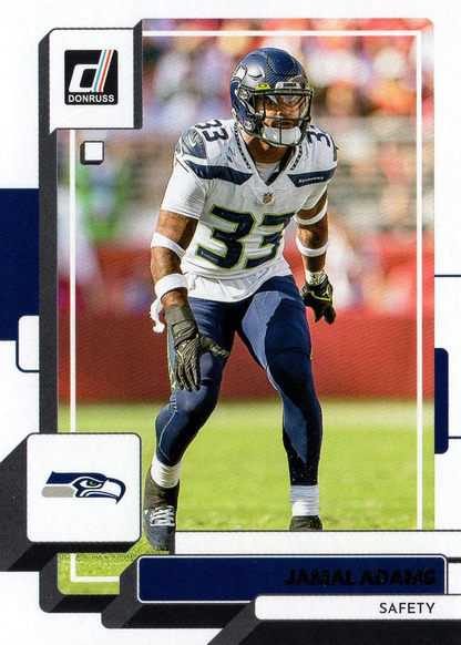 2022 Panini Donruss Jamal Adams #36 Seattle Seahawks