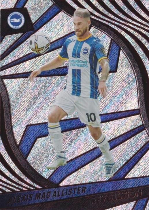 2022 Panini Revolution Premier League Alexis Mac Allister #55 Brighton & Hove Albion