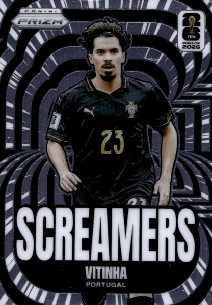 2026 Panini Prizm FIFA World Cup Screamers Vitinha #19 Portugal