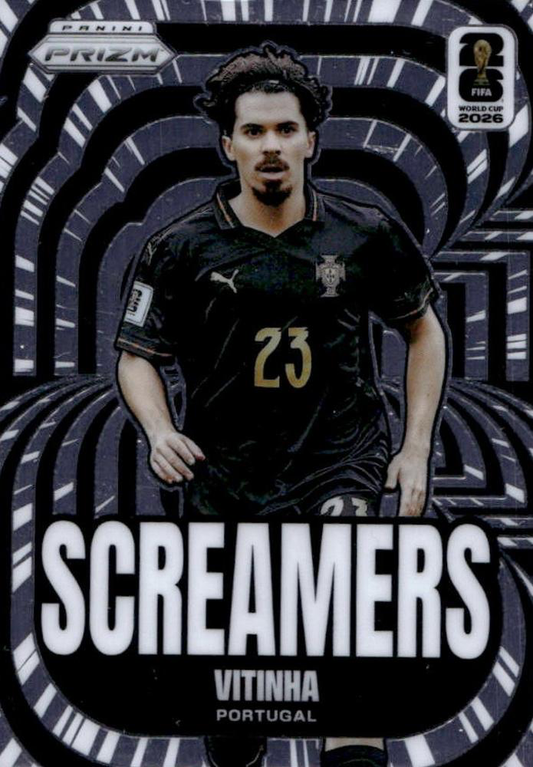 2026 Panini Prizm FIFA World Cup Screamers Vitinha #19 Portugal