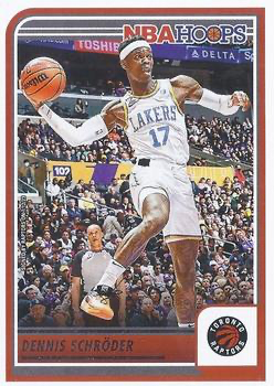2023 Panini Hoops Dennis Schroder #77 Toronto Raptors