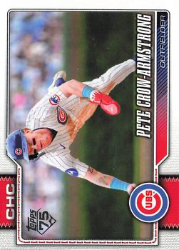 2026 Topps Series 1 Pete Crow-Armstrong #196 Chicago Cubs