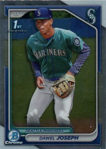 2024 Topps Bowman Chrome Prospects 1ST Dawel Joseph Seattle Mariners #BCP-176
