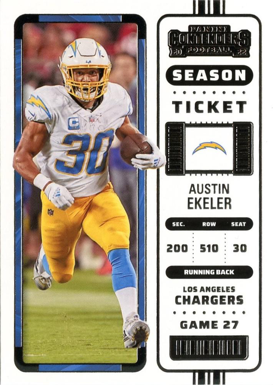 2022 Panini Contenders Austin Ekeler Los Angeles Chargers #73