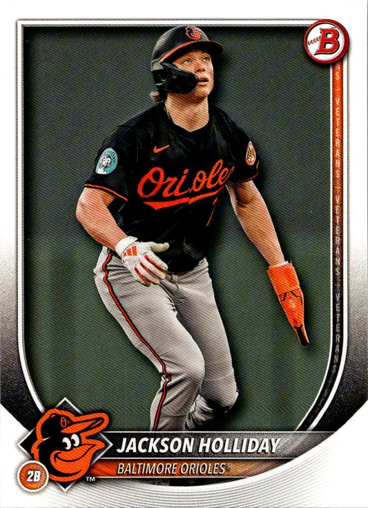 2025 Topps Bowman Jackson Holliday Baltimore Orioles #77