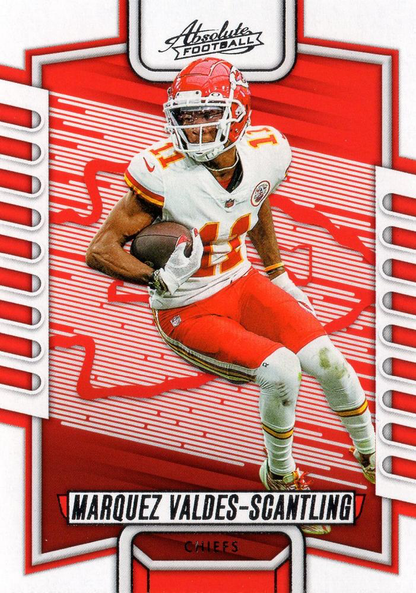 2023 Panini Absolute Marquez Valdes-Scantling #77 Kansas City Chiefs