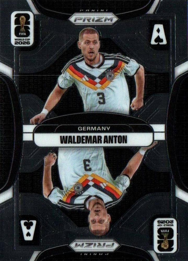 2026 Panini Prizm World Cup Aces Waldemar Anton #9 Allemagne