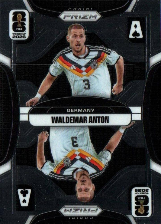 2026 Panini Prizm World Cup Aces Waldemar Anton #9 Allemagne