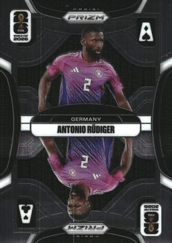 2026 Panini Prizm World Cup Aces Antonio Rudiger #2 Allemagne