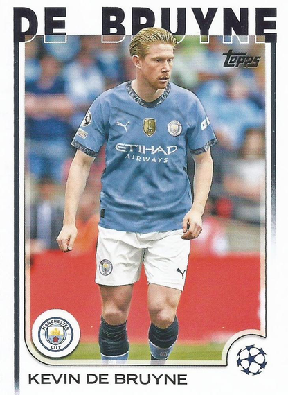 2024 Topps UCC Kevin De Bruyne #17 Manchester City