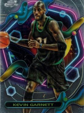 2023 Topps Chrome Cosmic Kevin Garnett #76 Minnesota Timberwolves