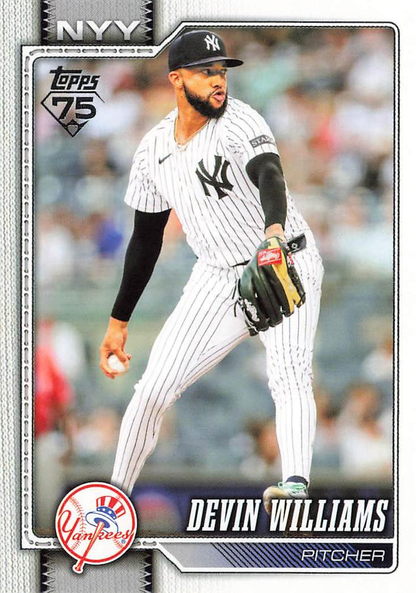 2026 Topps Series 1 Devin Williams #239 New York Yankees