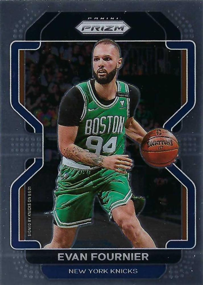 2021 Panini Prizm Evan Fournier #153 New York Knicks