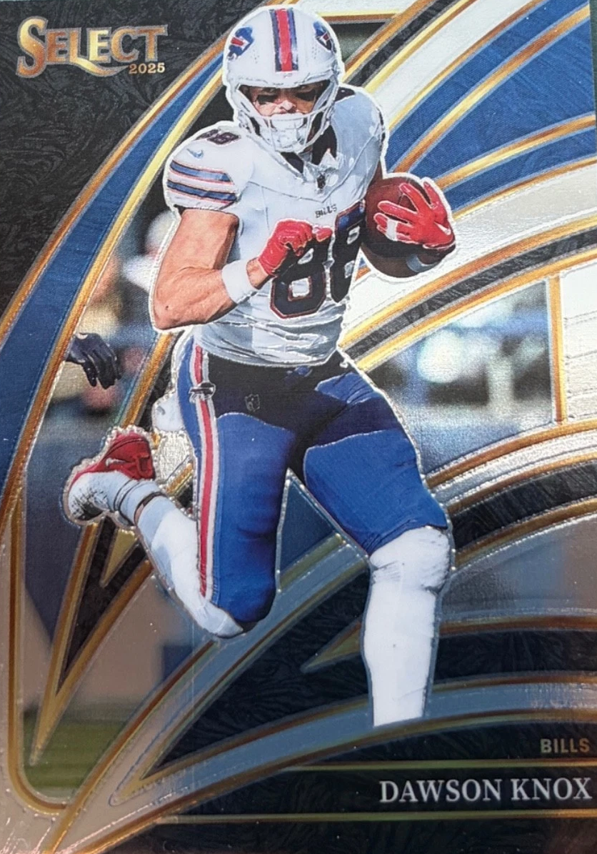 2025 Panini Select Dawson Knox #286 Buffalo Bills