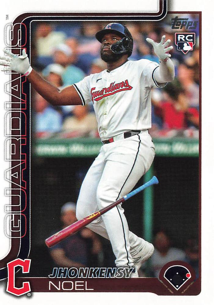 2025 Topps Series 1 Jhonkensy Noel RC Cleveland Guardians #24
