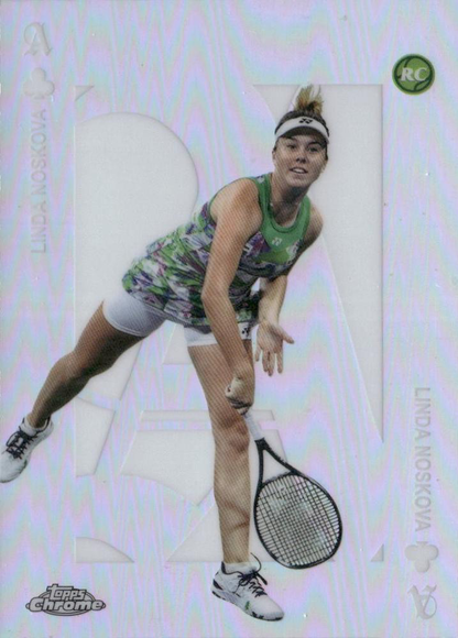 2025 Topps Chrome Tennis Aces Linda Noskova #ACE-10