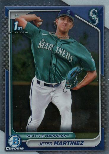 2024 Topps Bowman Chrome Prospects 1ST Jeter Martinez Seattle Mariners #BCP-219