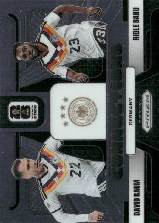 2026 Panini Prizm FIFA World Cup Connections Raum/Baku #1 Allemagne