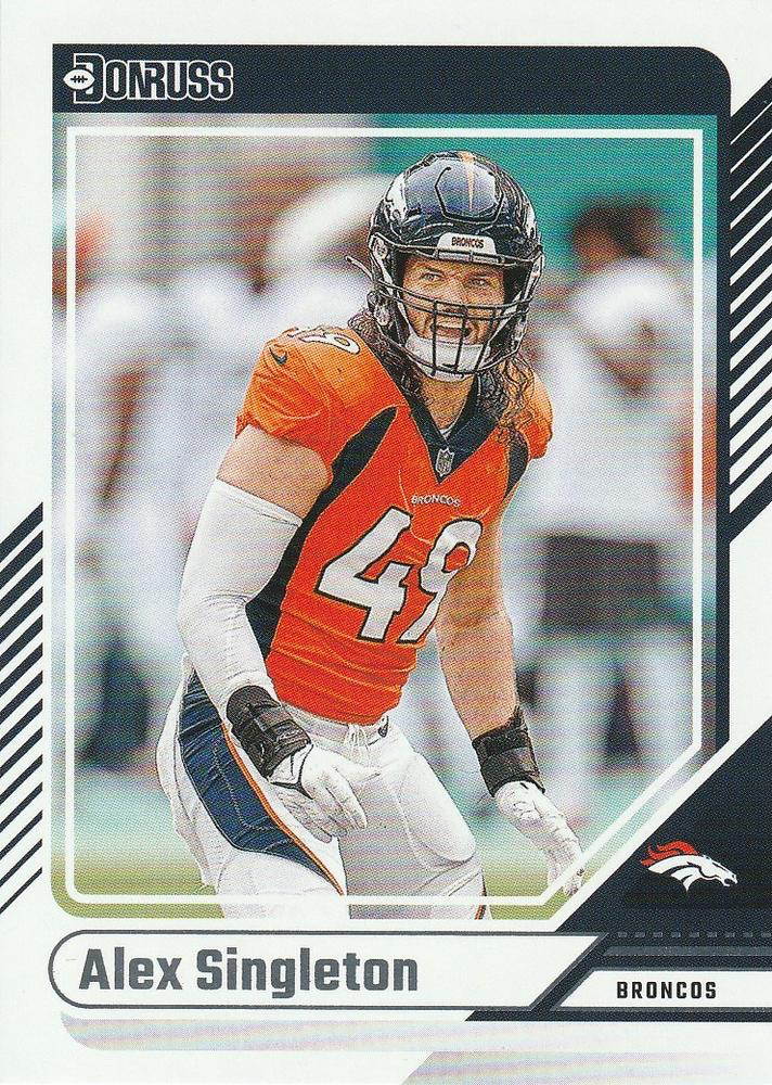 2024 Panini Donruss Alex Singleton Denver Broncos #231