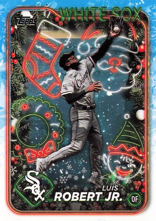 2024 Topps Holiday Luis Robert Jr. Chicago White Sox #H154