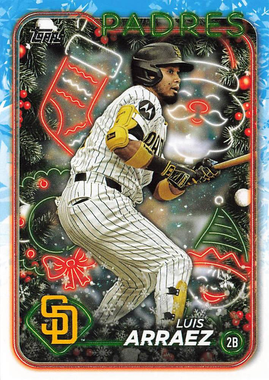 2024 Topps Holiday Luis Arraez San Diego Padres #H168
