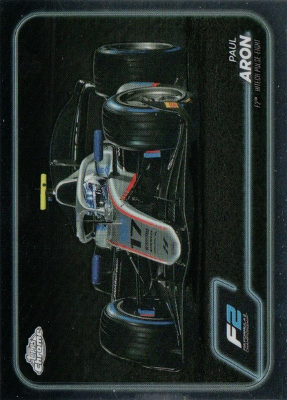 2024 Topps Chrome Formula 1 Paul Aron F2C #103 HiTech Pulse-Eight