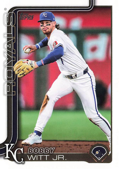 2025 Topps Series 1 Bobby Witt Jr. Kansas City Royals #100