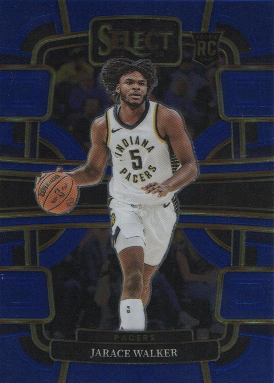 2023 Panini Select NBA Blue Jarace Walker RC #86 Indiana Pacers