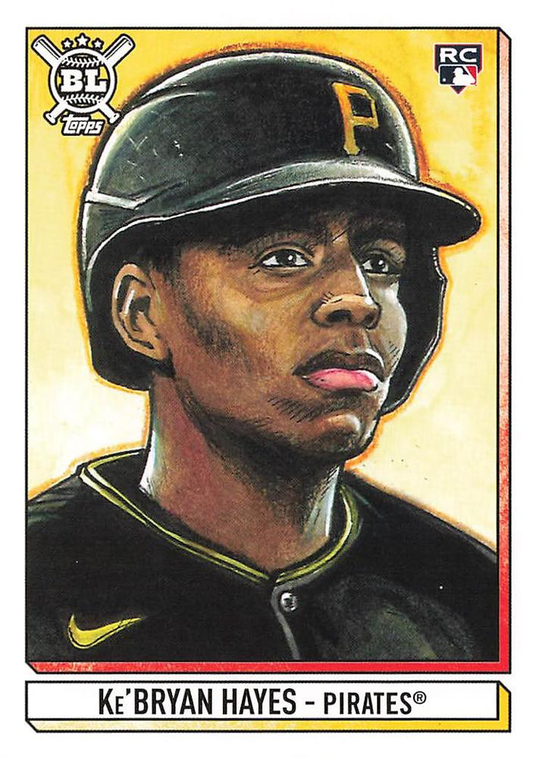 2021 Topps Big League Art of the Game Ke'Bryan Hayes #ATG-KH Pittsburgh Pirates