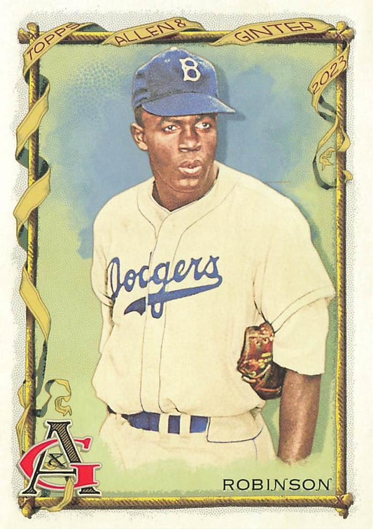 2023 Topps Allen & Ginter Jackie Robinson Brooklyn Dodgers #64