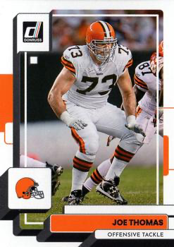 2022 Panini Donruss Joe Thomas #206 Cleveland Browns
